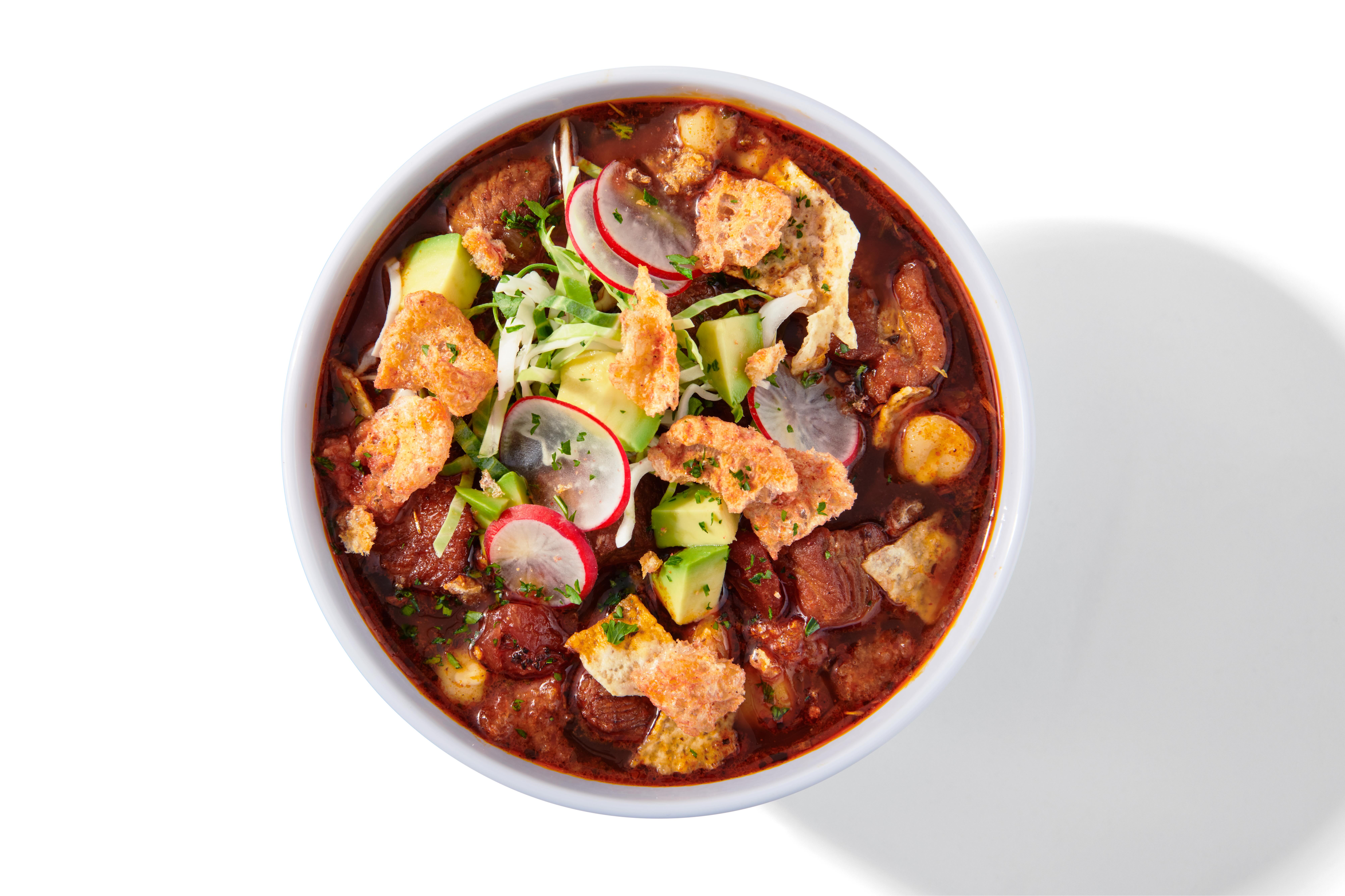 BAKEN-ETS® and Tostitos® Posole Rojo con Chicharron