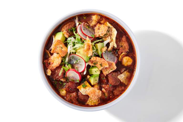 BAKEN-ETS® and Tostitos® Posole Rojo con Chicharron